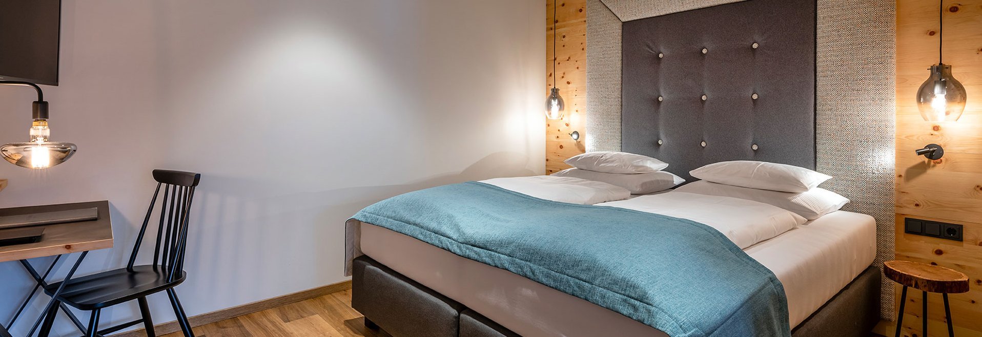 Stone pine suite Wohlfühlzeit double bed